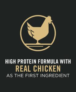Purina Pro Plan High Protein Dog Food With Probiotics for Dogs, Shredded Blend Chicken & Rice Formula - 35 lb. Bag 35.00 Pound (Pack of 1) 20 61bwEuQGiNL 2