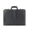 Solo Broadway Premium Leather Attaché Briefcase With Combination Locks, Black 50 61bx4bHLLL