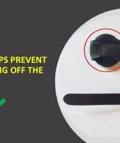 Organic Deal Universal CPAP Headgear Strap - Replacement for Philips Respironics Headgear & ResMed CPAP Supplies - CPAP Mask Strap - CPAP Head Strap Compatible w/ResMed Mask & Others (Clips NOT Incl) 14 61bxEy3oz6L