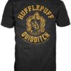 Harry Potter Hufflepuff Quidditch Mens Hogwarts T-Shirt Medium Black 8 61bxUOUjVgL