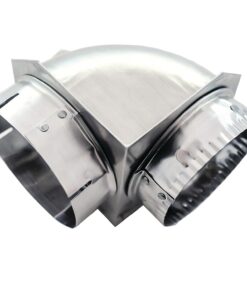 Builders Best 10151 Close Elbow, 4 In. Aluminum 10 61bxn PKk5L