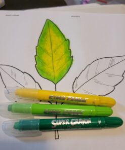 U.S. Art Supply Super Crayons Set of 36 Colors - Smooth Easy Glide Gel Crayons - Bright, Blendable and Washable 36 61byltOlzdL