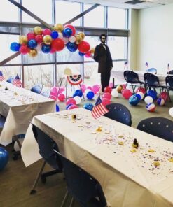 Alternative view of Rhode Island Novelty 12 Inch Patriotic Beach Ball One Dozen Per Order