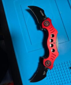 TAC Force TF-669 Series Assisted Opening Tactical Double-Blade Folding Knife, 5-1/4-Inch Closed Black 33 61bzQpLQVL