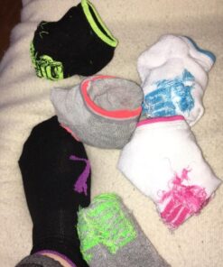 PUMA Women's 6 Pack Runner Socks White Multi 9-11 17 61bzSn 1uKL