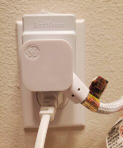 BindMaster 3 Prong Grounded Single Port Power Adapter with Indicator On/Off Switch (1 Pack) 1 Pack 25 61bzbHY0UdL