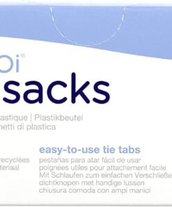 Ubbi Disposable Diaper Sacks, Lavender Scented, Easy-To-Tie Tabs, Diaper Disposal or Pet Waste Bags, 200 Count 28 61c QMWpipL