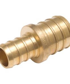 SharkBite UC009LFA Brass PEX Reducing Coupling, 3/8" x 1/2"