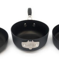 Calphalon Select 9pc Space Saving Hard-Anodized Nonstick Cookware Set 9 61c u2XBxL