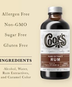 Alternative view of Cook's, Choice Pure Rum Extract, 4 oz