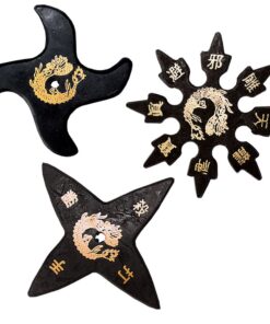 Ninja Stars - A Dozen Rubber Stars