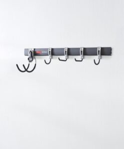 Rubbermaid FastTrack Garage Storage Utility Hooks, All in One Rail Hook Kit and Tool Organizer, 6 Piece, Heavy Duty for Wall/Shed/Garden Garden 16 61c0n17GFgL