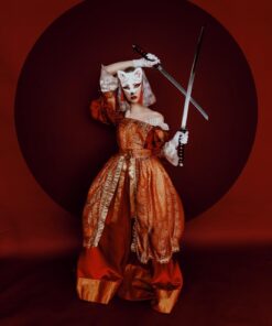 Master Cutlery 3 Piece Marble Red Katana Sword Set 32 61c1 nVvuzL