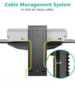 WALI Floating Entertainment Center Shelves, Holds Up to 17.6lbs, TV Shelf with Strengthened Tempered Glasses for DVD Players, Cable Boxes, Games Consoles, TV Accessories (CS201B), 1 Shelf, Black 1-Shelf 28 61c1DQDxsVL
