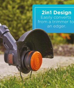 BLACK+DECKER 20V MAX String Trimmer/Edger Kit, 10-Inch (LST201) 23 61c1XAxci1S