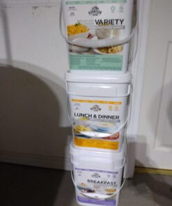 Augason Farms Breakfast and Dinner Variety Pail Emergency Food Supply Everyday Meals 4 Gallon Pail 31 61c1nHooF3L