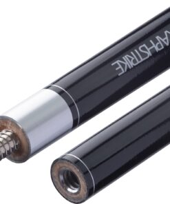 Viper Graphstrike 58" 2-Piece Fiberglass Graphite Composite Billiard/Pool Cue Black 16 61c3FL 2uhL