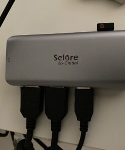 USB C Docking Station Dual Monitor, 9 in 1 USB C Triple Display Docking Station to Dual HDMI Adapter Displayport SD TF Card Reader 2USB 2.0, 1 USB 3.0, 100W PD for USB C Thunderbolt 3 Laptops 33 61c7ffvVgOL