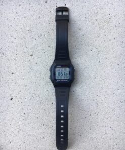 Casio Men's W800H-1AV Classic Sport Watch with Black Band 35 61c7mj EgQL