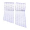 Self Adhesive Dots,1100pcs(550 Pairs) 0.59" Diameter Strong Sticky Back Hook Nylon, 15mm Loop Strips with Waterproof Glue Tapes, Perfect for School Classroom,Office, Home(White) White 1100pcs 24 61c8YtnLT5L