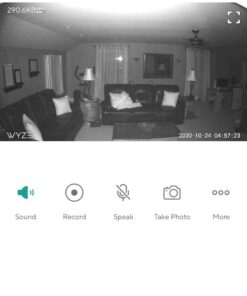 WYZE Cam v2 1080p HD Indoor WiFi Smart Home Camera with Night Vision, 2-Way Audio, Works with Alexa & the Google Assistant, White, 1-Pack Wyze Cam v2 68 61c9DaOqOgL