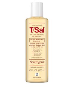 Neutrogena T/Sal Therapeutic Shampoo for Scalp Build-Up Control with Salicylic Acid, Scalp Treatment for Dandruff, Scalp Psoriasis & Seborrheic Dermatitis Relief, 4.5 fl. oz (Pack of 2) 10 61cCEH3oSYL 1