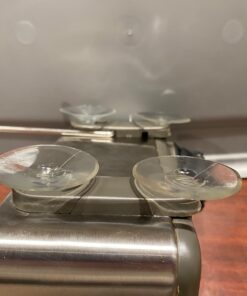 simplehuman Sink Caddy Sponge Holder, Brushed Stainless Steel Full-Size 24 61cCgqh4Q1L