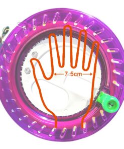 Hengda kite Professional Outdoor Kite Line Winder Winding Reel Grip Wheel with Flying Line String Flying Tools with Lock-Blue 100M-50LB 19 61cCrjgvUsL