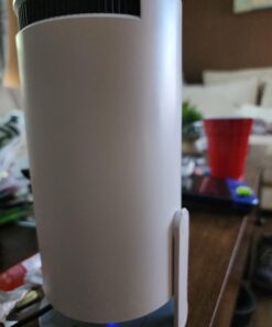 LIMIMART 40"-130" Smart Mini Projector 5G WIFI, Support 4K, Big Screen Experience with Premium 360 Sound, 5.0 Bluetooth Movie Projector Compatible With Android/iOS/Windows/TV Stick/HDMI/USB/Audio 3.5 35 61cD2ub7XkL