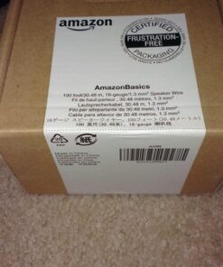 Amazon Basics 16-Gauge Speaker Wire Cable, 100 Feet, Bronze 1-Pack 43 61cDEiHvJaL