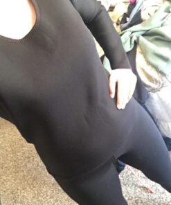 ValentinA Hot Thermo Slimming Long Shirt Workout Sweat Sauna Suit Neoprene Bodysuit Weight Loss Fat Burner for Women S-5XL XXL = US Size L 30 61cEDfSQBLL