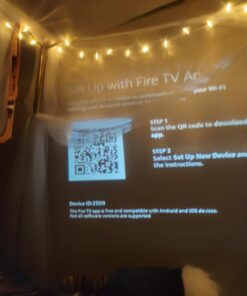 Mini Projector with WiFi and Bluetooth, 1080P Supported iPhone Projector with Projector Stand, Portable Movie Projector for Home Theater/Outdoor, Compatible with iOS/Android/Laptop/TV Stick/HDMI/PS5 Black 43 61cFCToxePL