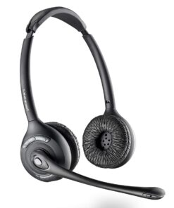 Plantronics PL-CS520 Binaural Wireless Headset System, Black/Silver Single 9 61cFiGCHJfL