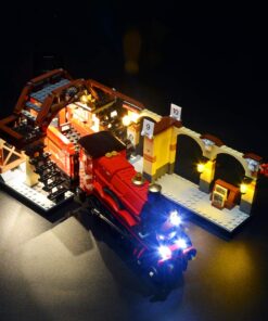 BRIKSMAX Led Lighting Kit for Harry Potter Hogwarts Express- Compatible with Lego 75955 Building Blocks Model- Not Include The Lego Set 13 61cGdLGy3yL
