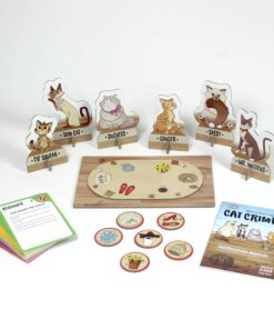 ThinkFun Cat Crimes Brain Game and Brainteaser, for Boys and Girls,1 player, Age 8 and Up - A Smart Game with a Fun Theme and Hilarious Artwork 40 61cGjVuHP2L