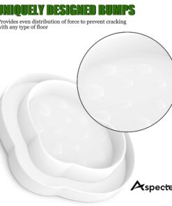 ASPECTEK Bed Bug Trap, Bed Bug Interceptor, Bed Bug Traps (Pack of 4). Flea Traps, Safe Eco Friendly, Bed Bug Eliminator (White) 4 Pieces 12 61cHKh9UH9L