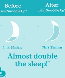 Love to Dream Swaddle UP, Baby Sleep Sack, Self-Soothing Swaddles for Newborns, Improves Sleep, Snug Fit Helps Calm Startle Reflex, New Born Essentials for Baby, 13-19 lbs, Gray Medium (13-19 lbs.) 27 61cHOxSjLfL