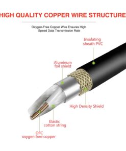 SiYear 15FT XLR 3 Pin Male to Double 6.35mm 1/4" TS Male Y Splitter Cable, Dual Mono Male (1/4 inch) 6.35mm to XLR Male Plug Stereo Microphone Audio Converter Adapter Cable(15Feet) 15Feet 4.5M 13 61cHak85lIL