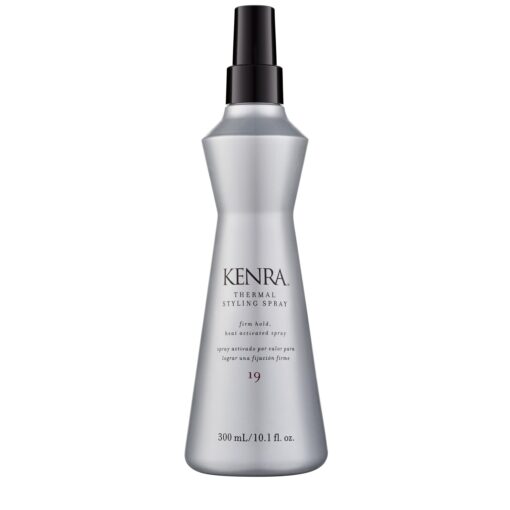 Kenra Thermal Styling Spray 19 | Heat Protection Spray | Firm Hold Heat-Activated Spray | Tames Frizz, Flyaways & Adds Shine | All Hair Types 10 Fl Oz (Pack of 1)