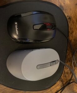 Verbatim Wired USB Computer Mouse - Corded USB Mouse for Laptops and PCs - Right or Left Hand Use, Black 98106,Glossy Black, 1.2" x 2.3" x 3.8" Glossy Black 32 61cKDaTp3VL