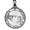 Pewter Pentacle of the Moon Talisman Pendant from The Key of Solomon 25 61cKRjZ7mHL