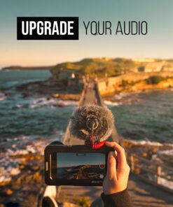 Rode VideoMicro Compact On-Camera Microphone with Rycote Lyre Shock Mount, Auxiliary, Black VideoMicro I 24 61cOL6xoqqL