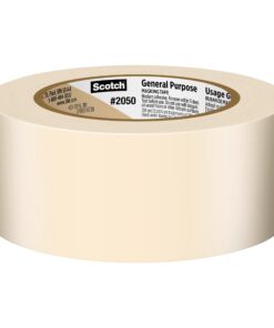 Scotch 2050-48MP 3M 2050 General Painting, Inch x 60.1-Yard, 1-Pack Masking Tape, 1.88" Width, Beige 15 61cPlijW8gL