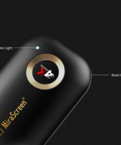 SmartSee HDMI Wireless Display Receiver WiFi 4K 1080P Mobile Screen Cast Mirroring Adapter Dongle for iPhone Mac iOS Android to TV Projector Support Miracast Airplay DLNA No Switching (2.4G) 22 61cPmyoSgRL