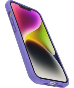 OtterBox iPhone 14 & iPhone 13 Prefix Series Case - PURPLEXING (Purple), ultra-thin, pocket-friendly, raised edges protect camera & screen, wireless charging compatible Puple 9 61cRWQeXDL