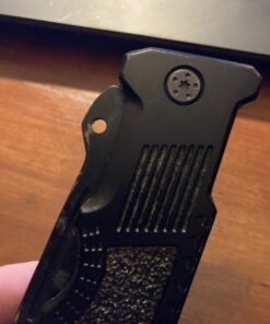 Smith & Wesson Border Guard 10in High Carbon S.S. Folding Knife with 4.4in Tanto Blade and Aluminum Handle for Tactical, Survival and EDC Partially Serrated Edge 33 61cScIgVo0L