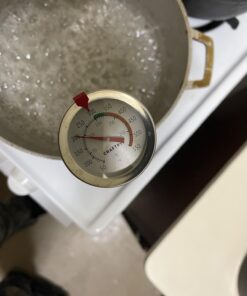 CRAFT911 Candy Thermometer with Pot Clip - Deep Fry Oil Thermometer for Frying - Cooking Thermometer for Frying Oil Candle Making Hot Oil Deep Fryer Thermometer 8" Side of Pot Thermometer Classic (Popular) 21 61cYcB eTiL