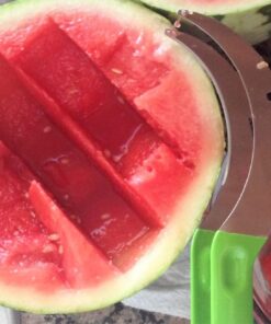 BCI Watermelon Slicer Corer Cutter Knife Tongs with Silicon Handle and Two Headed Melon Baller Set 41 61cbCblLVwL