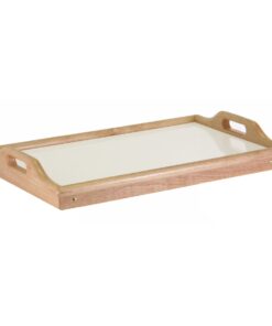 Winsome Wood Sherwood Bed Tray, Natural and white top 20 61cbgU7WzfL