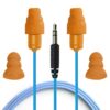 Plugfones Guardian in-Ear Earplug Earbud Hybrid - Noise Reduction in-Ear Headphones (Blue & Orange) Blue and Orange 23 61cd0MaHnLL